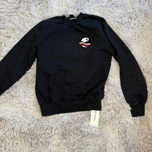 Canali Black Edition Crew Neck Cotton Shirt Size 48